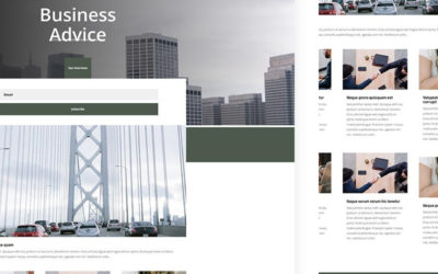Free Divi Header & Footer Templates for the Corporate Layout Pack