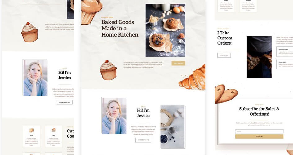 Home Baker Free Divi Layout Pack