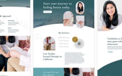 Therapy Free Divi Layout Pack