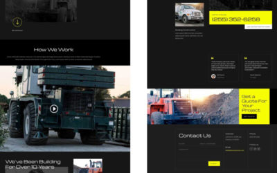 Construction free Divi Layout Pack