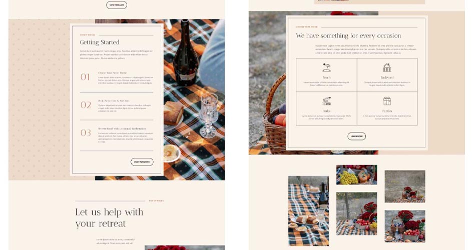 Popup Picnic Free Divi Layout Pack