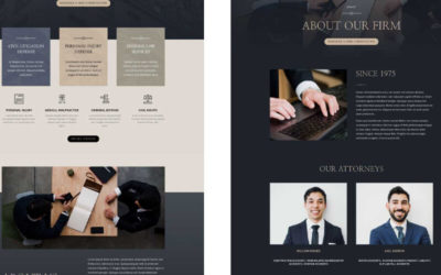 Attorney Free Divi Layout Pack