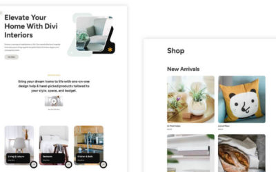 Home Decor Free Divi Layout Pack