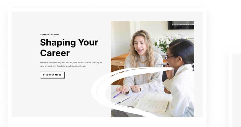 Career Coach Free Divi Layout Pack