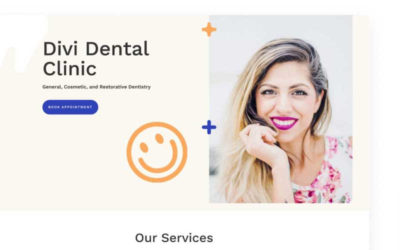 Dental Office Free Divi Layout Pack