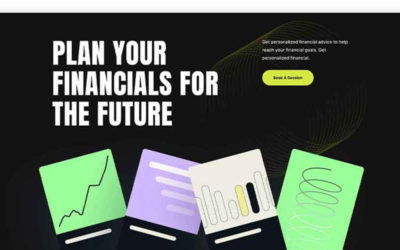 Financial Planning Free Divi Layout Pack